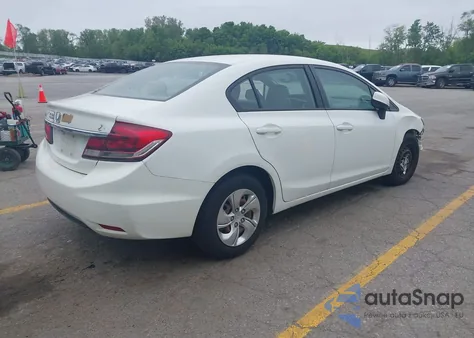 2013 Honda Civic Lx из США, поврежденный, VIN 19XFB2F59DE096842